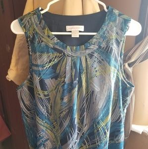 Sleeveless blouse